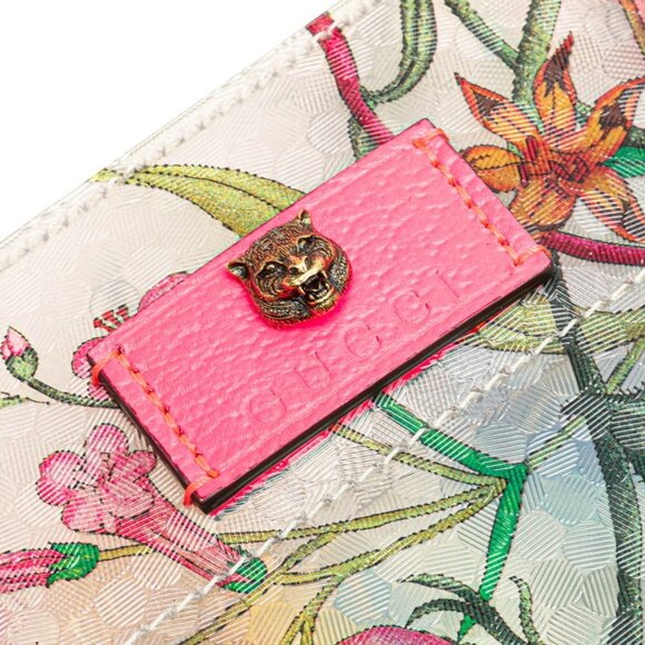 GUCCI Pink Leather Tote Bag - Picture 5 of 8